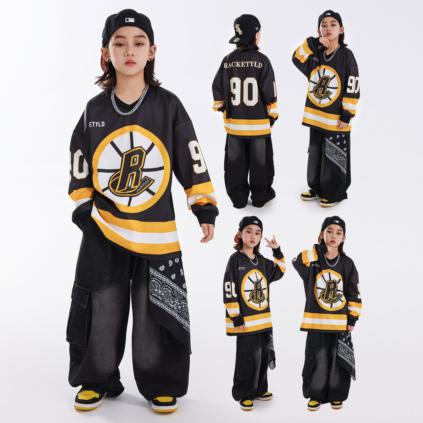 RACKETYLD街舞儿童潮服嘻哈风