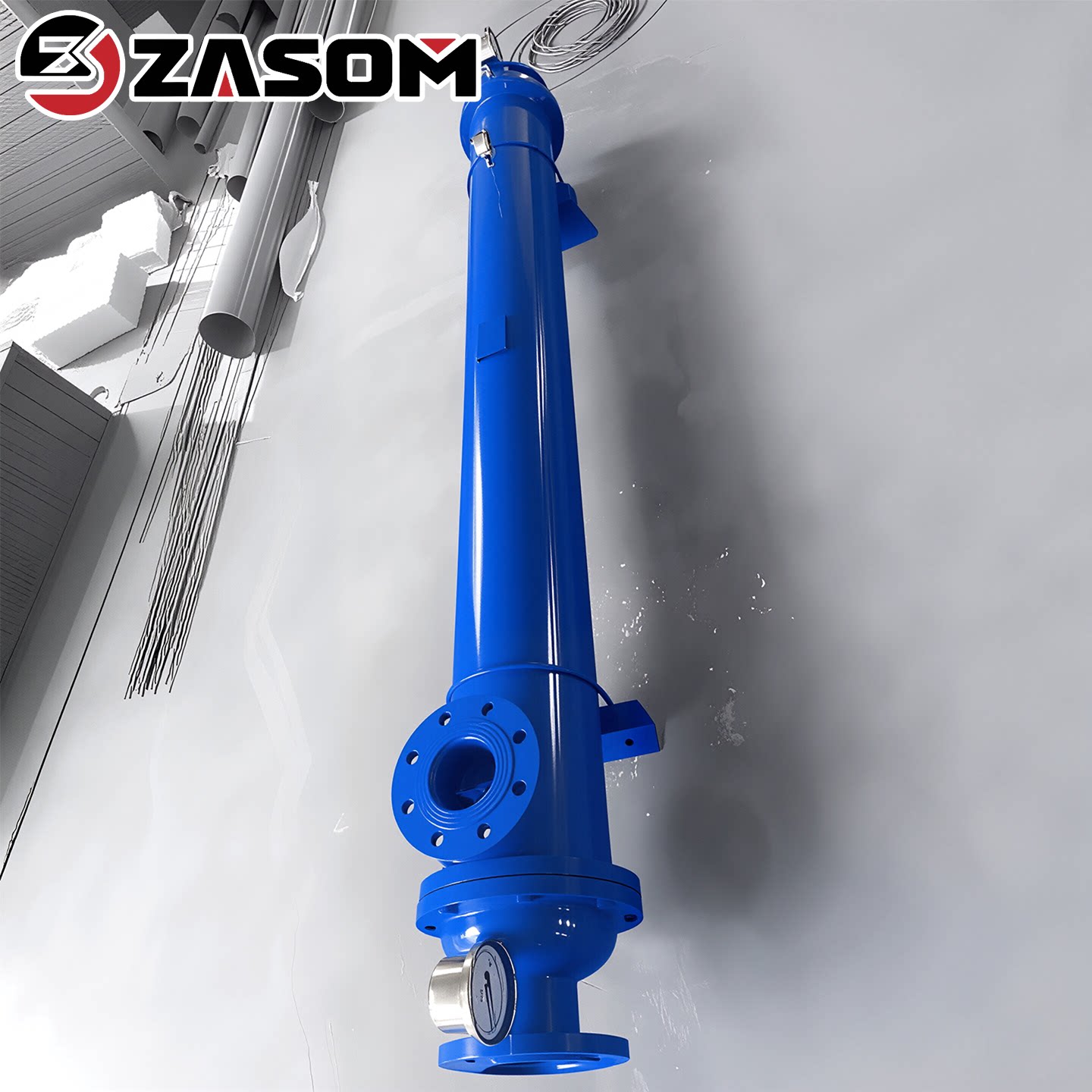 管式换热器GLL热交换器供暖降温冷凝器液压油水散热器板式换热器