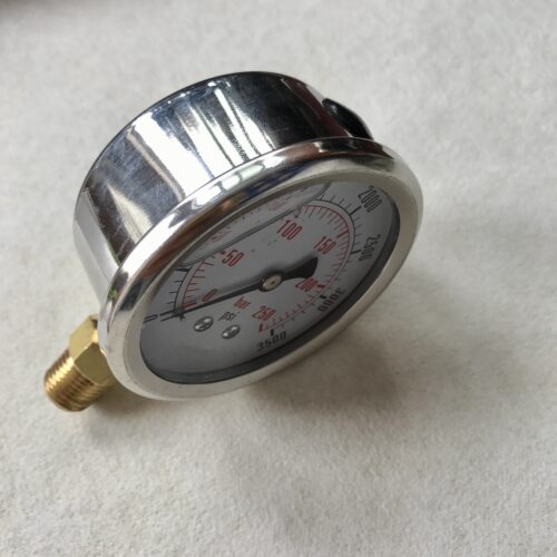 防震压力表 NZ-60 压力250bar 3500psi 25mpa 直径62-68mm 牙G1/4