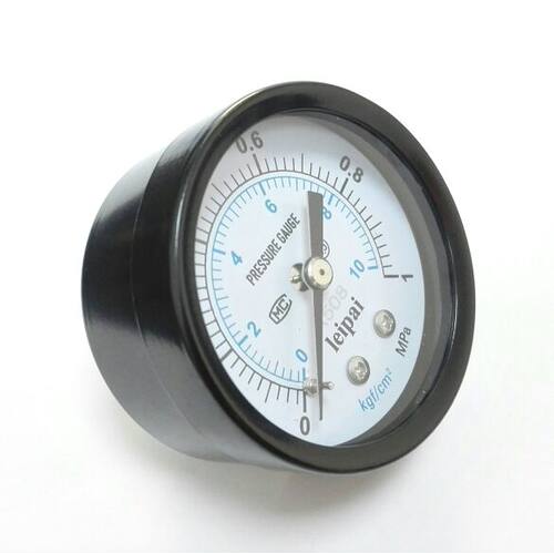 50mm 轴向压力表 Y-50z 1mpa 10kgf/cm2 pressure gauge 牙ZG1/4