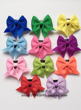 加拿大BABY WISP蝴蝶结BB光头夹婴儿新生儿少头发迷你小发夹发饰