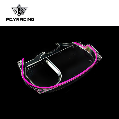 改装皮带轮盖4G63正时齿轮罩EVO 9 轻量化发动机透明齿轮罩