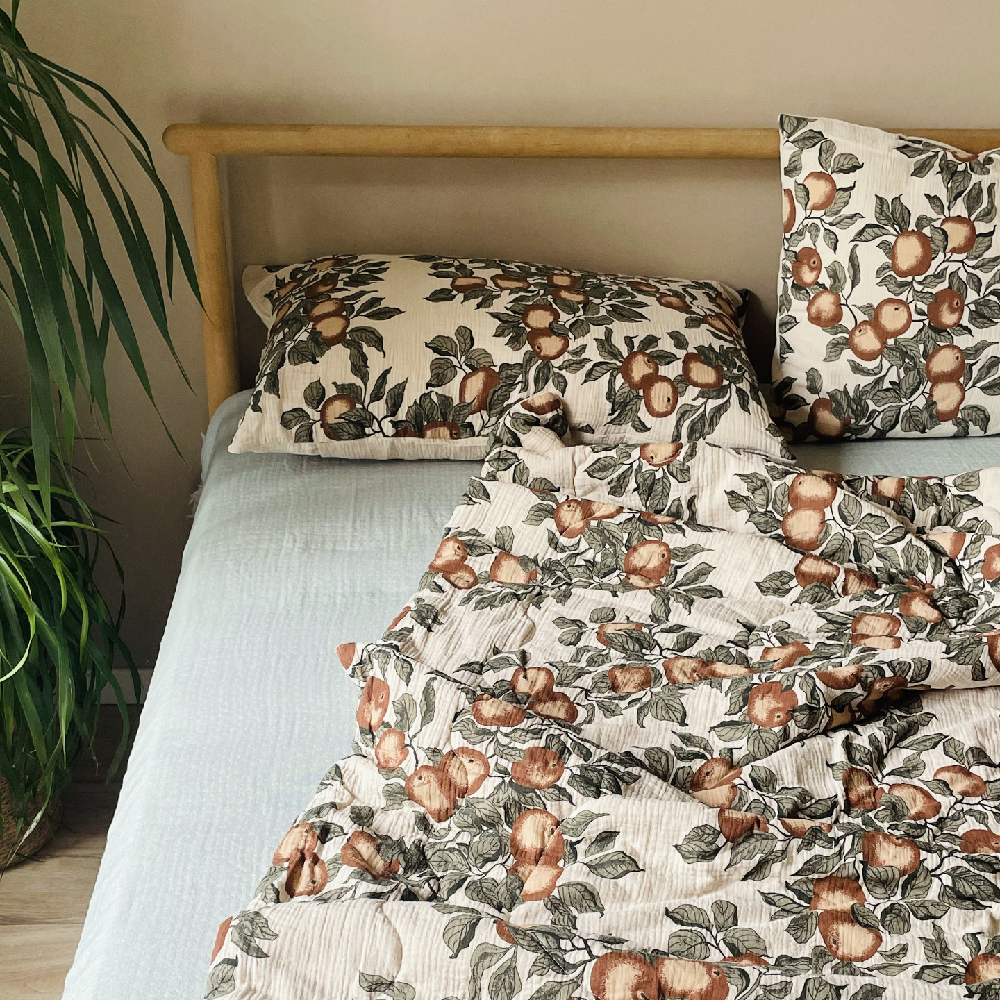 田园风a类双层纱春夏被亲肤裸睡单人空调被母婴级儿童夏凉被外贸