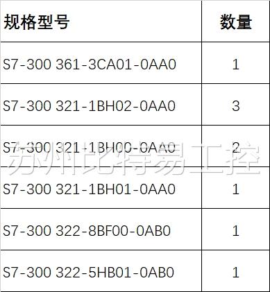 西门子300一体机，S7-300 361-3CA01-0AA