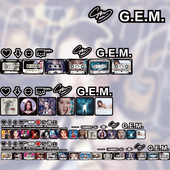 邓紫棋王心凌汽车贴纸磁带设计贴纸氛围玻璃贴后车窗贴天窗车贴