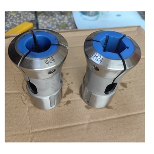 定制走心机自动数控车床防夹伤夹头塑胶尼龙圆孔六角封胶塑料镶铜