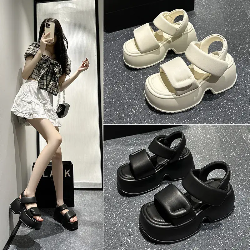 罗马凉鞋女夏外穿精致2025新运动休闲鞋