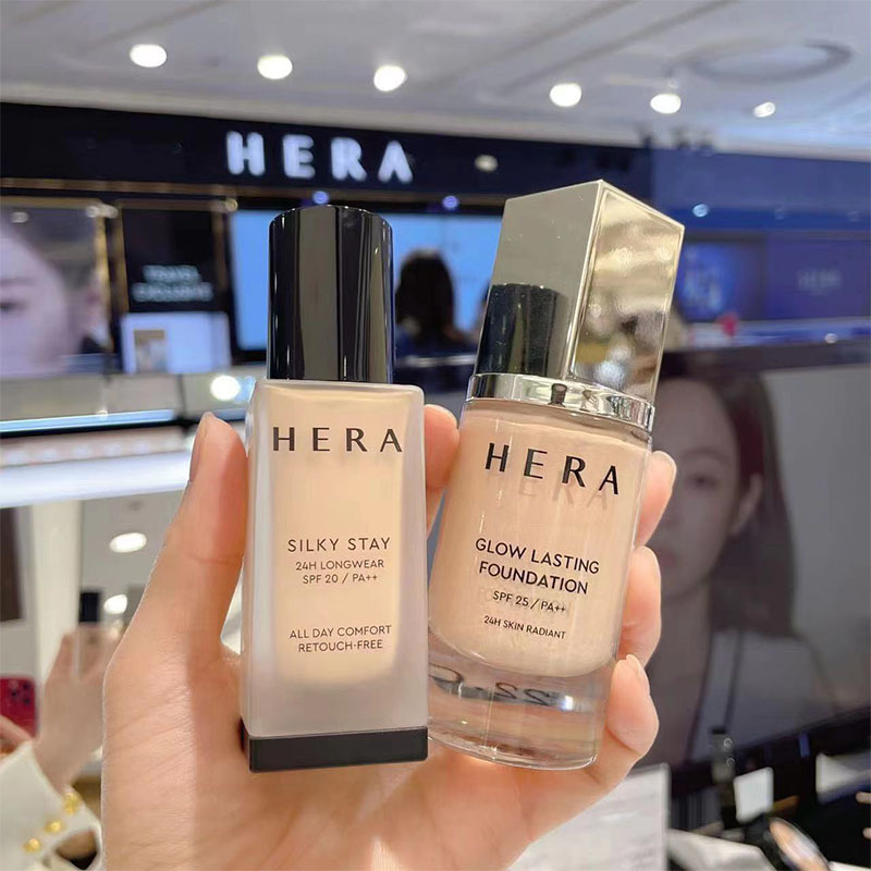 韩国控油遮瑕Hera赫妍粉底液黑金