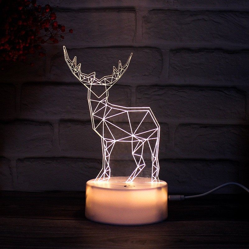 现货3D亚力克小夜灯卡通动漫卧室氛围灯USB插电节日礼品台灯,家装灯饰光源,其它灯具灯饰,淘宝优惠券,粉丝福利购,淘宝优惠卷