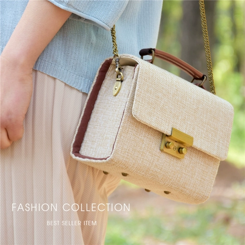 Бостонская сумка, барсетка, ткань