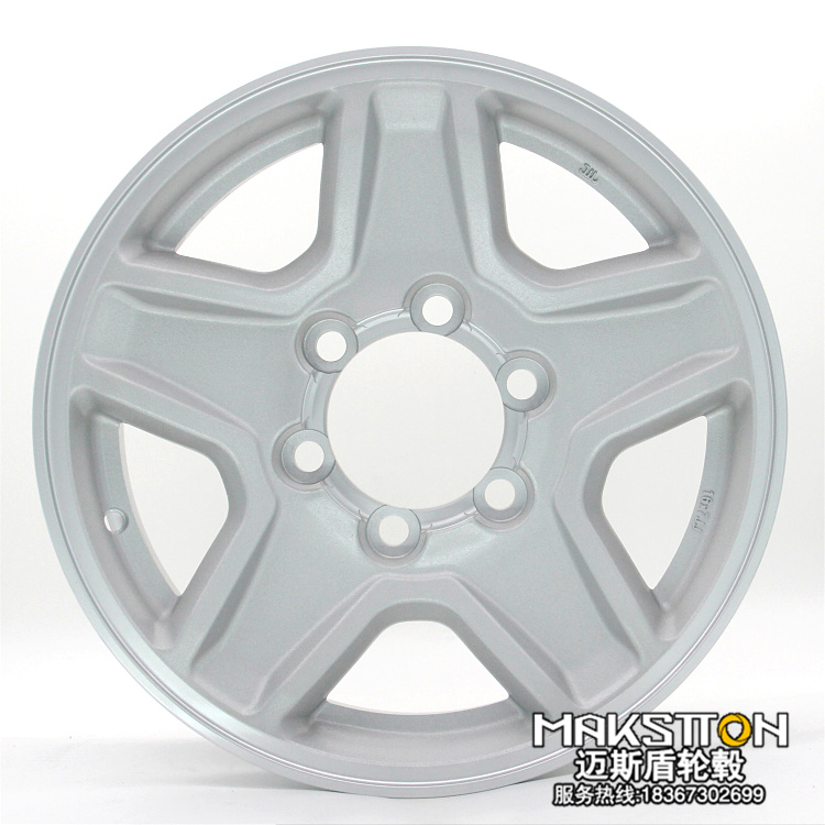 16寸北京北汽勇士越岭锐铃陆霸皮卡 新骑士S12域胜007铝合金轮毂