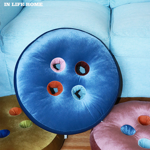 样板间设计感坐墩中古风蒲团坐垫