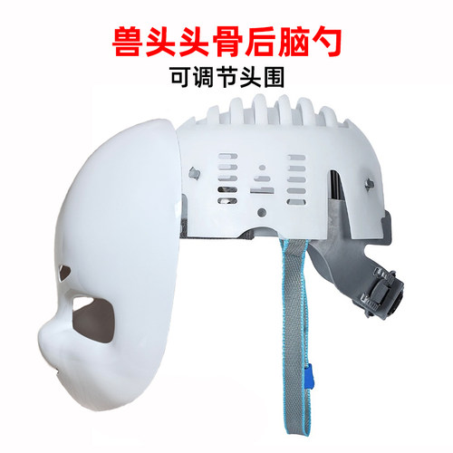 兽全头骨后脑勺装套DIY材料包