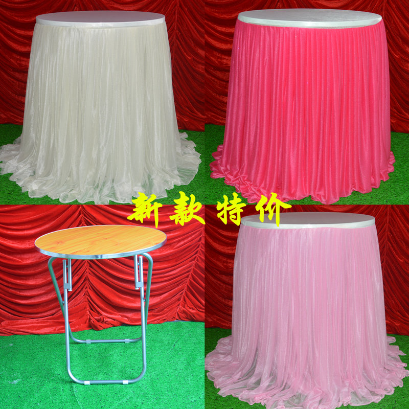 包邮婚庆圆桌香槟塔桌子方桌烛台小桌子婚庆桌布婚庆道具折叠桌