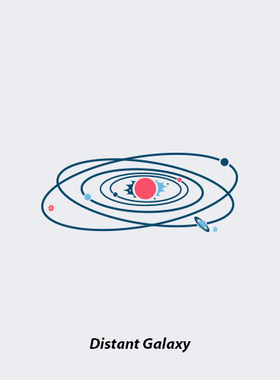 NEUF弗经典款防水纹身贴《遥远星系》宇宙星球彩色线条百搭贴纸