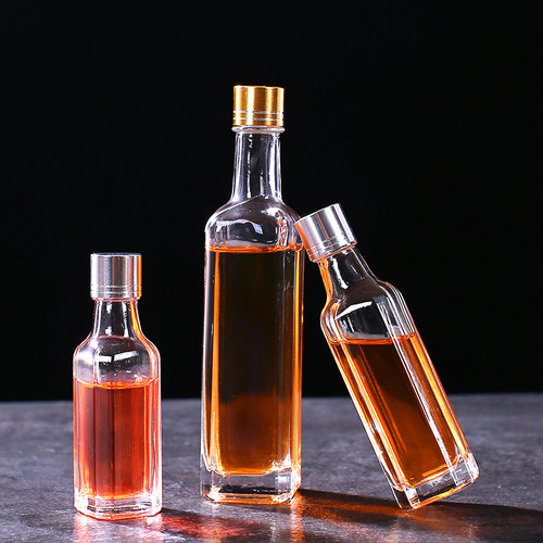 30-100ml分装晶白料创意小酒瓶