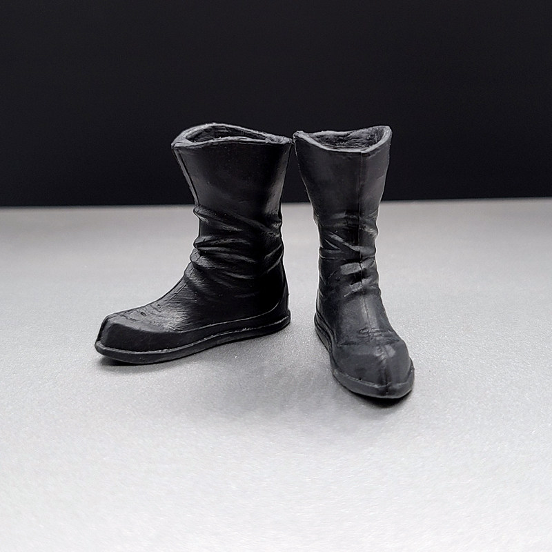 1/12兵人衣服配件shf靴子figma特种部队6寸人偶素体模型战斗鞋子