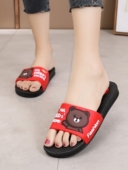 包邮 原装 卡通女韩版 推荐 熊仔女拖鞋 耐磨厚底室内室外柔软洗澡防滑