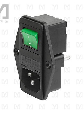 4304.6091【PWR ENT MOD RCPT IEC320-C14 PNL】