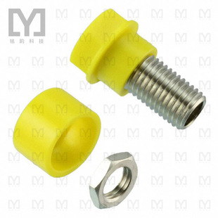 BANANA CONN JACK THREADED CT2230 YELLOW