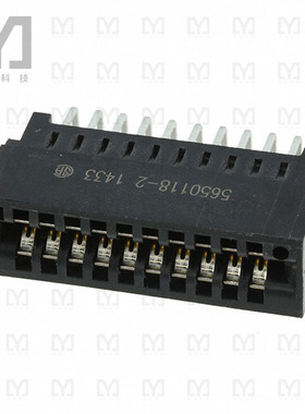 5650118-2【CONN EDGE DUAL FMALE 20POS 0.100】