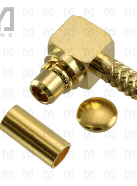 0734150951【CONN MMCX PLUG R/A 50 OHM SOLDER】