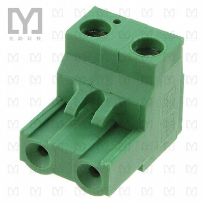 796981-2【TERM BLOCK PLUG 2POS STR 7.62MM】