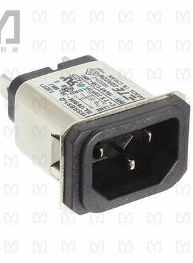 1-6609987-9【PWR ENT RCPT IEC320-C14 PANEL QC】