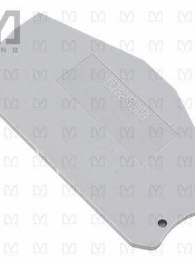 3031704【CONN TERM BLK END PLATE GRAY】