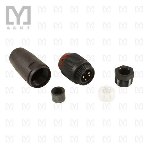 220LR13 NC032【CONN PLUG MALE 4POS GOLD SCREW】