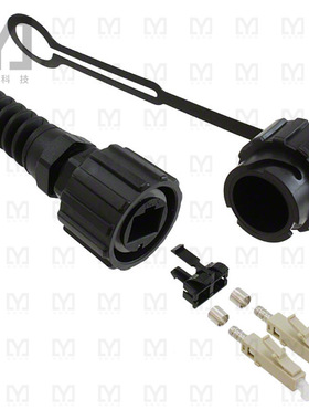 17-300210【CONN FIBER LC PLUG DUPLX】