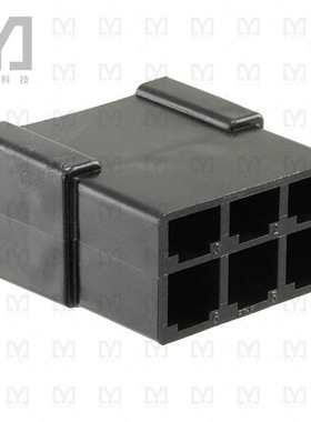 1-480282-0【CONN MALE TAB HSG 0.25 6POS BLK】