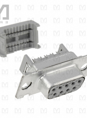 8309-7000【CONN D-SUB RCPT 9POS PNL MNT IDC】
