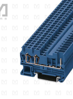 3042104【TERM BLK PLUG 3POS 5.2MM BLUE】
