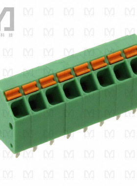 1751529【TERM BLOCK 8POS 45DEG 3.81MM PCB】