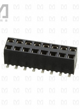 969973-8【CONN RCPT 16POS 0.1 GOLD SMD】