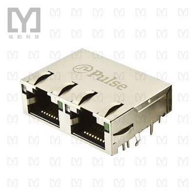 JTL-U1001NL【CONN MAGJACK 2PORT 10GBASE-T PCB】