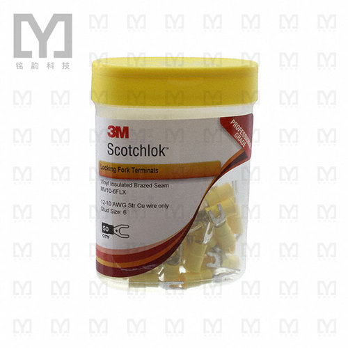 MV10-6FLX-BOTTLE【CONN SPADE TERM 10-12AWG #6 50PC】