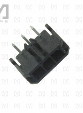 0436500301【CONN HEADER R/A 3POS 3MM】