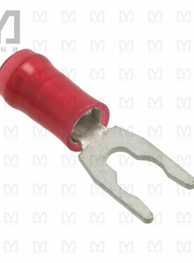 55768-1【CONN SPADE TERM 16-22AWG #8 RED】