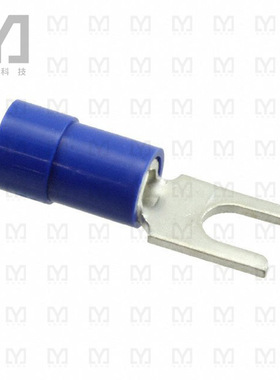 0191310023【CONN SPADE TERM 14-16AWG #6 BLU】