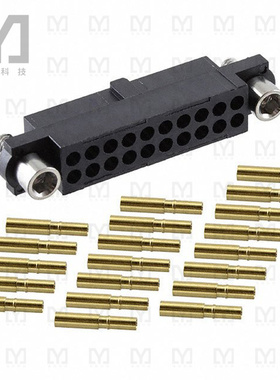 M80-4802005【CONN RCPT 20POS CRIMP 22AWG GOLD】