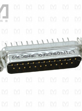 L717SDBH25POL2RM8C309【CONN D-SUB PLUG 25POS VERT SLDR】