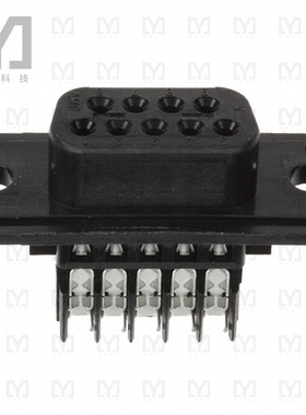 745201-7【CONN D-SUB RCPT 9POS IDC】