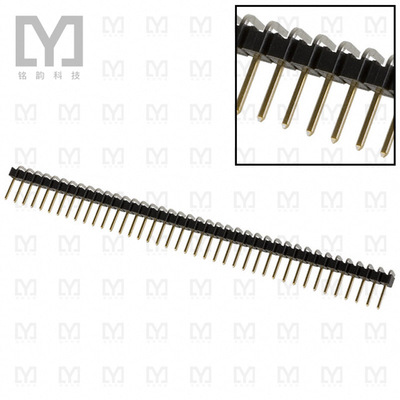 4-102974-0【CONN HEADER R/A 40POS 2.54MM】