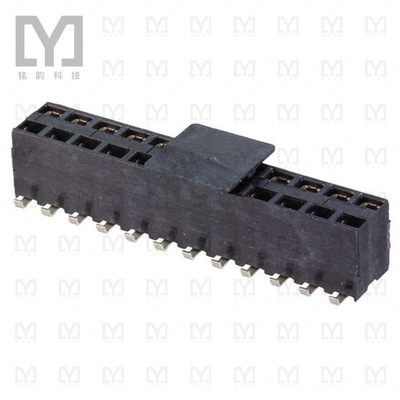 1-969973-2【CONN RCPT 24POS 0.1 GOLD SMD】