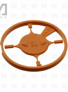 1693430000【CONN TERM BLK KEYING STAR ORANGE】