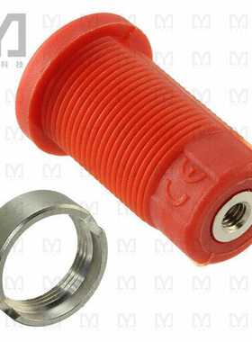 CT2908-2【CONN BANANA JACK THRD RED】