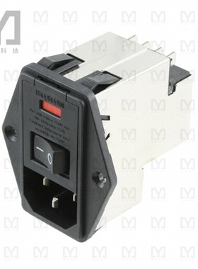 2-6609104-4【PWR ENT MOD RCPT IEC320-C14 PNL】