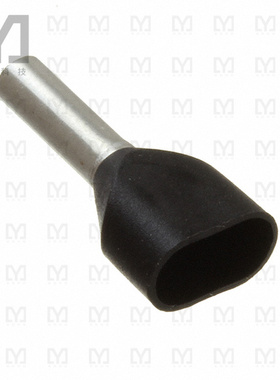 9037470000【CONN FERRL DIN 2X16AWG BLK 500PC】